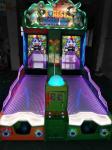 Parents / Kids Bowling Redemption Arcade Machines Wooden Plastic Material