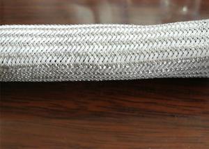 Quality Silver Plated Stainless Steel Braided Sleeving , Braided Stainless Steel Tubing wholesale