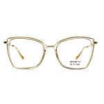 BD137M Vintage Square Womens Acetate Metal Glasses Customized color