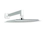 0.800kg 254×254×15mm Bathroom Rain Shower Heads