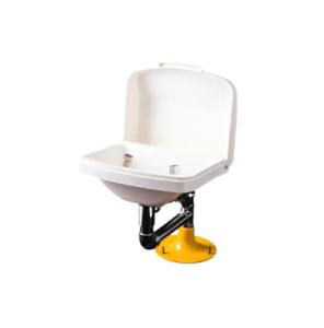 Quality Compact Countertop Stainless Steel Eyewash With White Linkage BH35-2011 wholesale