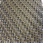 4.5mm Mesh Thickness Stainless Steel Decorative Wire Grilles For Metal Cabinet