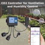 GZAIR WIFI Greenhouse Climate Controller Co2 Sensor 240VAC