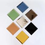 Golden Bronze Tinted Mirror Colored Aluminosilicate Glass