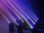 Nominal RGBW 4 In 1 LED Bee Eye Moving Head Light 19PCS * 15W 50 / 60Hz