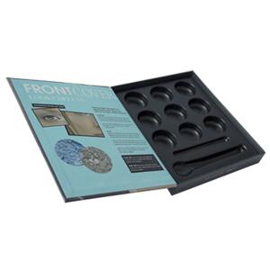 Quality Flap Lid Cosmetic Gift Box Packaging For Makeup Brush And Eye Shadow wholesale