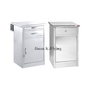 Quality SUS Portable Hospital Bedside Cabinet Anti Rust wholesale