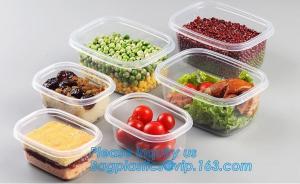 Quality Transparent Vacuum Fresh Box/ Food Container/Storage Box for Food, Freshness Preservation Food Keeper Box bagease bagpla wholesale
