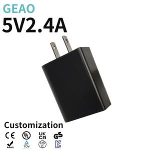 Quality 5V 2.4A Compact USB Charger 15W IPad Fast Charger Powerful And Lightweight wholesale