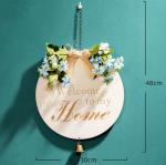 Europe Wooden Circular Wall Decoration