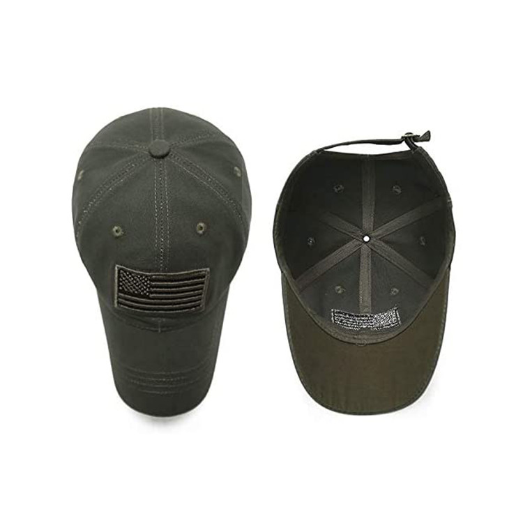 Washed Cotton Fabric Unstructured Six Panel Baseball Cap