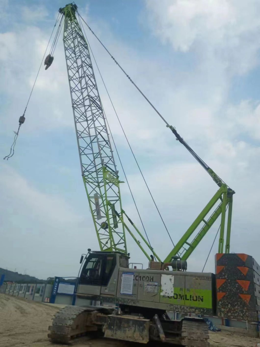 Crawler Crane 100 Tons of Good Condition Construction Equipment for Sale