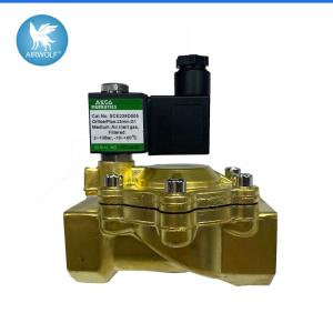 Quality SCE238D005 1 Inch 3/2 Way Pilot Operated Brass Solenoid Valve wholesale