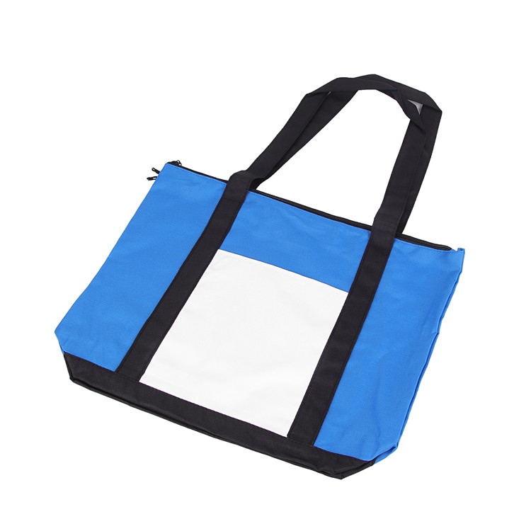 Colored Sublimation Diaper Bag Blanks Printable Canvas Mom Bag Sublimation Printing