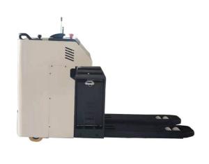 Quality 10000 KG Standing Pallet Jack Electronic Steering Integral Hydraulic Pump wholesale
