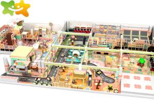 Quality 3-12 Years Old Kids Indoor Playground Equipment High Altitude Challenge wholesale