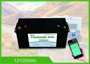 Quality Low Self Discharge RV Camper Battery Lifepo4 12V 200Ah For Touring Car / Mobile Travel Trailer wholesale