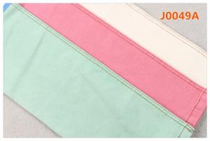 Quality 98% Cotton 2% Spandex 9.5 Oz White Denim Jeans Fabric wholesale
