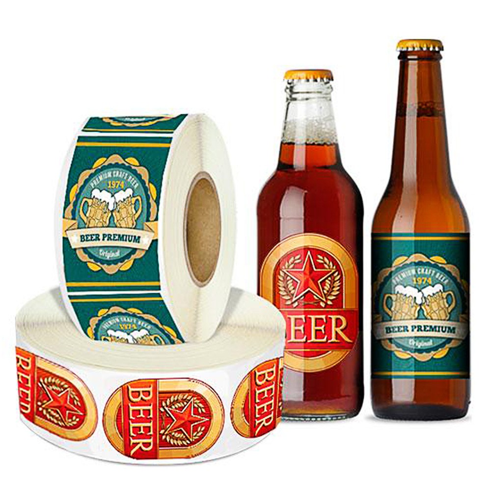 Waterproof Adhesive Food And Beverage Labels Pet Food Label Sticker
