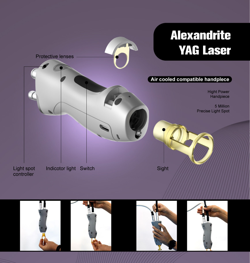 Professional Alexandrite Laser Machine 755nm OEM ODM Services
