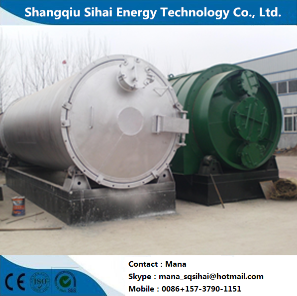 Waste Plastic Pyrolysis Machine with High Oil Output and User-friendly Control Panel