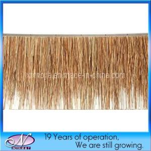 Quality Fireproof Synthetic Thatched Roof Tile in Brown for Garden Decoration SGS Certified wholesale