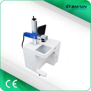Quality Desktop Fiber Laser Marking Machine / Laser Writing Machine Compact Design wholesale