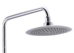 Brass Bathroom Shower Set Wall Mounted With 45° Swivel Shower Arm
