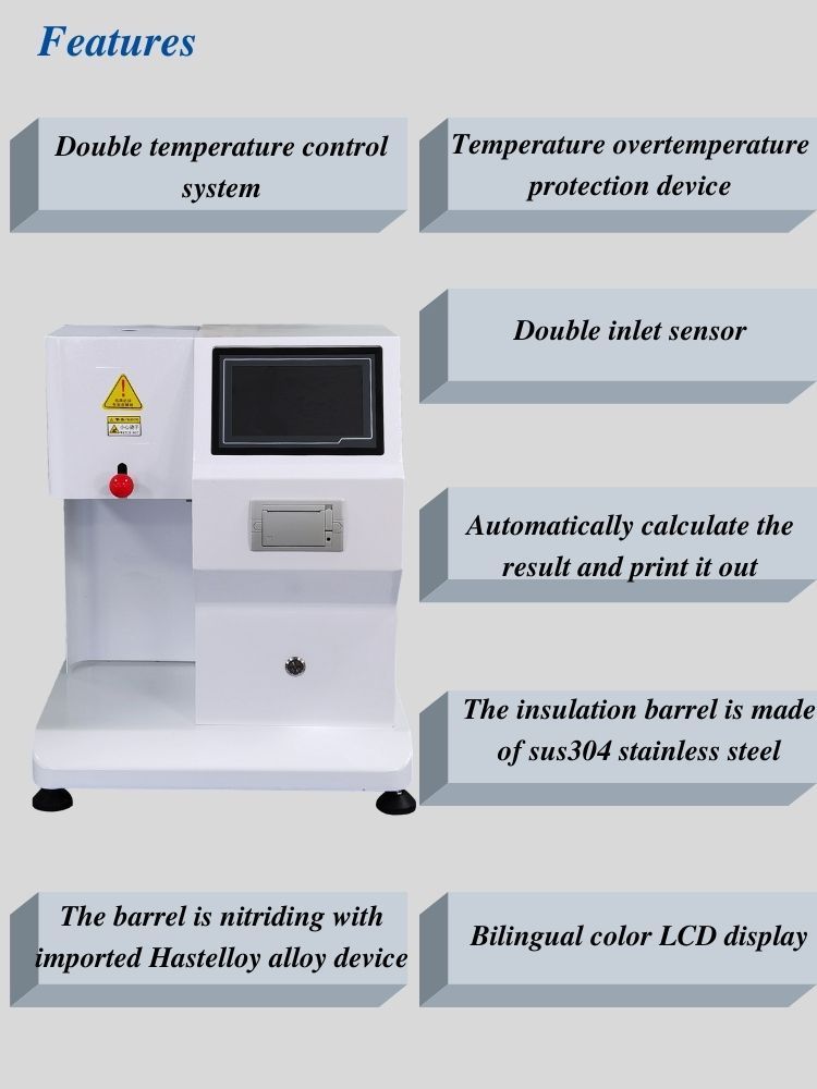 Favourable Price Practical Melt Flow Index Equipment Tester Equipment