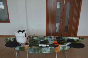 Quality UV Resistant Sporting Sit On Top Fishing Kayak Highly Stable Side Handles Maneuverable wholesale