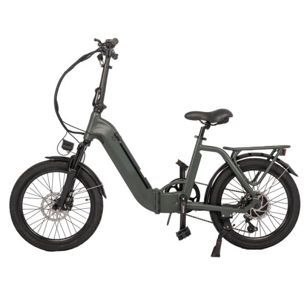 Shimano 7 Speed Electric Folding Bike with 30-50 Nm Torque and Integrated