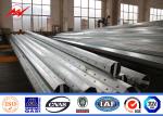 Hot Dip Galvanized Steel Tubular Pole For Distribution Line Project