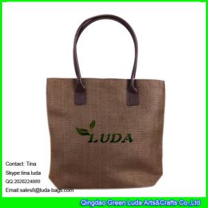 Quality LUDA ladies straw fashion handbag economic paper straw tote bag wholesale