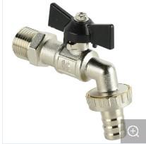 Quality Custom Brass Bibcock Nickel Plated Washing Machine Bibcock valve wholesale