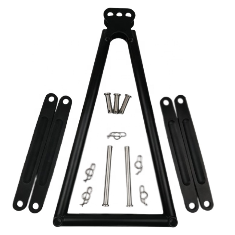 Tab Hole Dia 3/8" Jacobs Ladder 13-5/8" Sprint Car Chromoly Black 3 Hole Racing Car Winters Year Universal