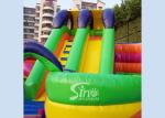 6x6m millenmium kids inflatable slide with obstacles N tunnel for outdoor