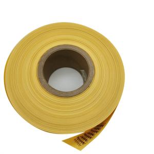 Quality Yellow Durable Printed Plastic Sausage Casings with No Smell wholesale