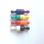 Sintered NdFeB Hook Magnet, N35, Permenent Office Magnets in Yellow Color