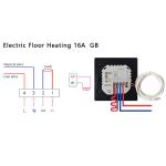 Tuya WI-FI Smart Gas Boiler 3A Thermostat Temperature Controller Programmable