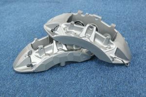Quality 6 Pot Calliper On A Car Grey Zr1 Aluminum Casting Monoblock Construction wholesale