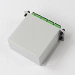 Low PDL Compact SC APC PLC Splitter 1x16 0.9mm Fiber High Reliability