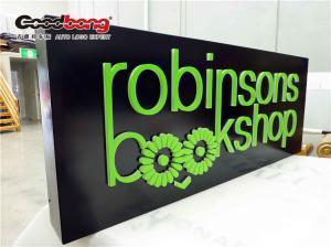 Quality outdoor indoor galvanized acrylic luminous advertising rectangle light box wholesale