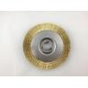 Buy cheap Crimped Brass Wheel Brushes from wholesalers