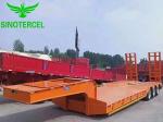 Removable Gooseneck Semi Trailer 70 Tons Gooseneck Skeletal Trailer