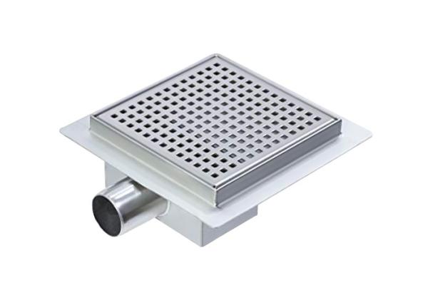 Anti Rust Stainless Steel Floor Grating , Square Shower Drain Good Insulation