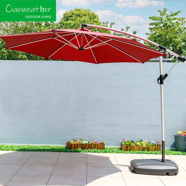 Mail Packing Outdoor Garden Leisure Facilities Large Sunshade Sun Umbrella with