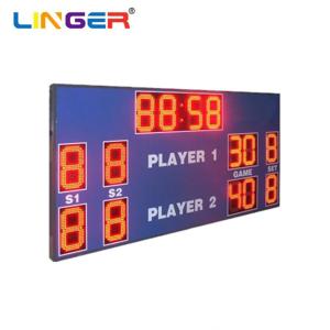 Quality 8'' Digit Electronic Table Tennis Scoreboard With Sport Time wholesale