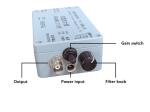 Multi-functional Preamplifier_ Cast Aluminum Shell PAS Acoustic Emission
