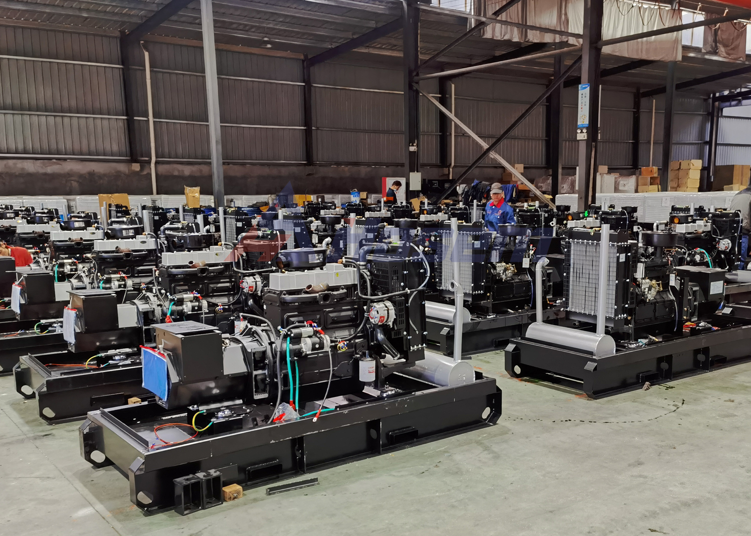 Hosem Power Diesel Generator Under Production