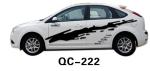 Environment-friendly PVC & Ink Custom Car Body Sticker QC-222K
